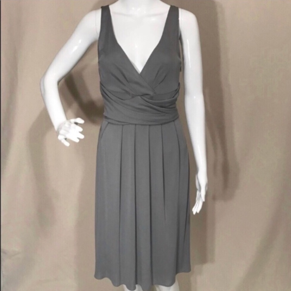 Moschino Grey Cocktail Dress Size 6